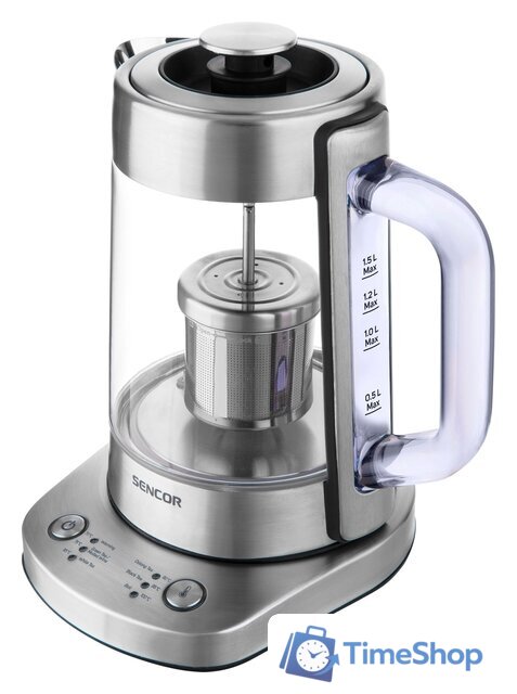 Электрический чайник Sencor SWK 1590SS - Изображение №3 — Интернет-магазин Time-Shop