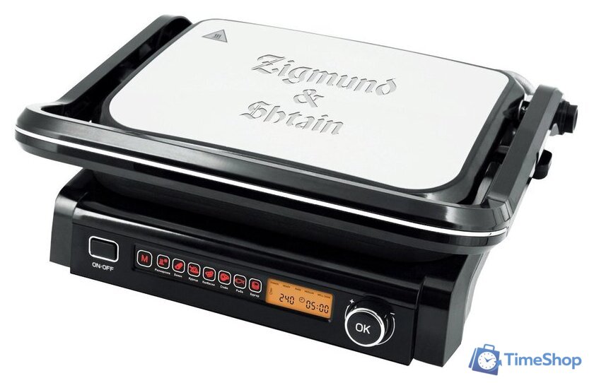 Электрогриль Zigmund & Shtain Grillmeister ZEG-938 - Изображение №1 — Интернет-магазин Time-Shop