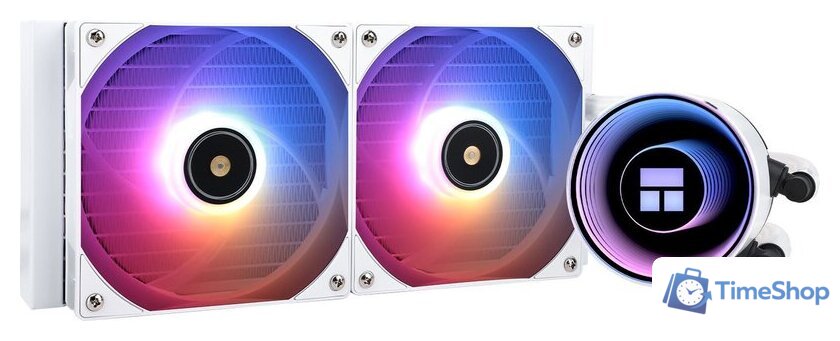 Система жидкостного охлаждения для процессора Thermalright Frozen Notte 240 ARGB V2 (белый) - Изображение №1 — Интернет-магазин Time-Shop