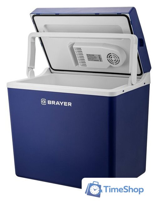 Термоэлектрический автохолодильник Brayer BR6333 29л (синий) - Изображение №8 — Интернет-магазин Time-Shop