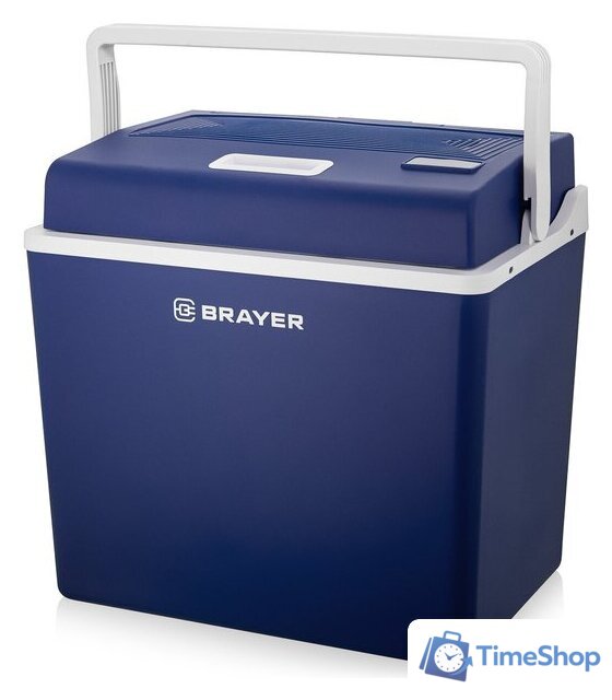 Термоэлектрический автохолодильник Brayer BR6333 29л (синий) - Изображение №2 — Интернет-магазин Time-Shop