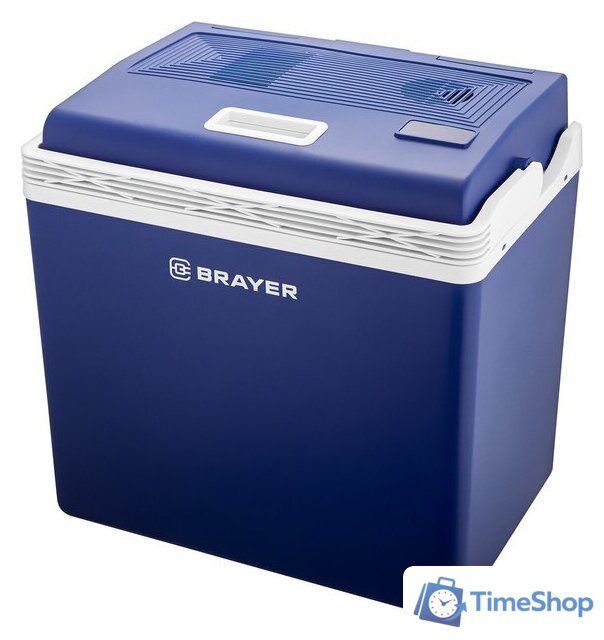 Термоэлектрический автохолодильник Brayer BR6333 29л (синий) - Изображение №5 — Интернет-магазин Time-Shop