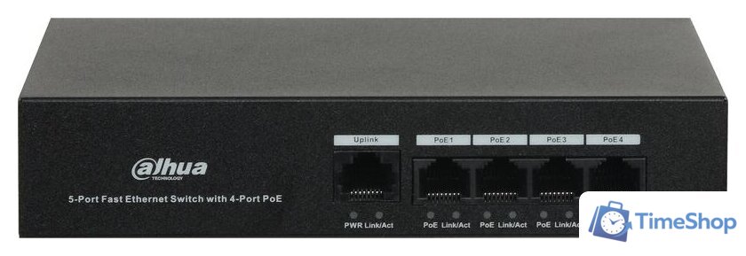 Неуправляемый коммутатор Dahua DH-PFS3005-4ET-36 - Изображение №1 — Интернет-магазин Time-Shop