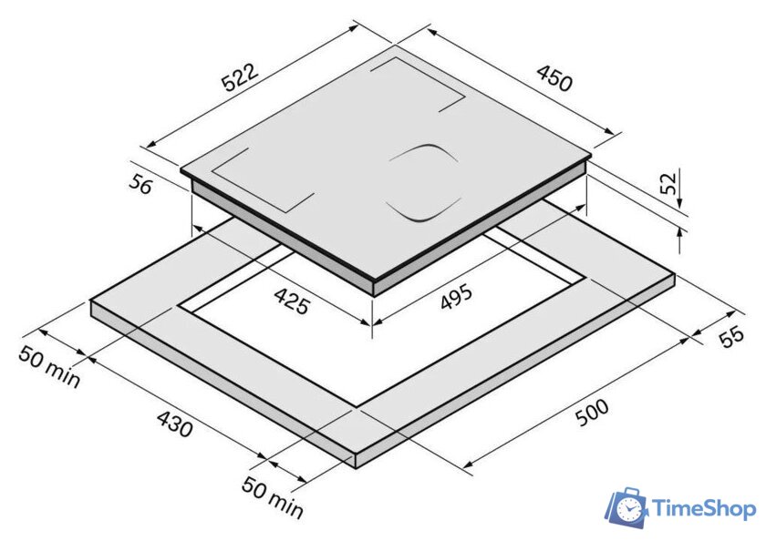 Варочная панель Krona Mysterium Max Ih 45 GR - Изображение №13 — Интернет-магазин Time-Shop