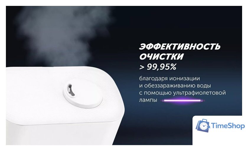 Увлажнитель воздуха Polaris PUH 4550 Wi-Fi IQ Home - Изображение №8 — Интернет-магазин Time-Shop