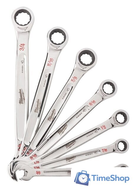 Набор ключей Milwaukee 4932464995 (7 предметов) - Изображение №4 — Интернет-магазин Time-Shop