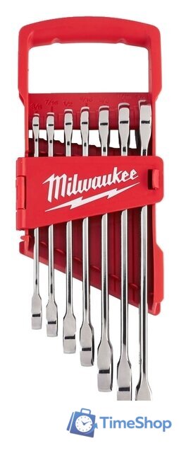 Набор ключей Milwaukee 4932464995 (7 предметов) - Изображение №1 — Интернет-магазин Time-Shop