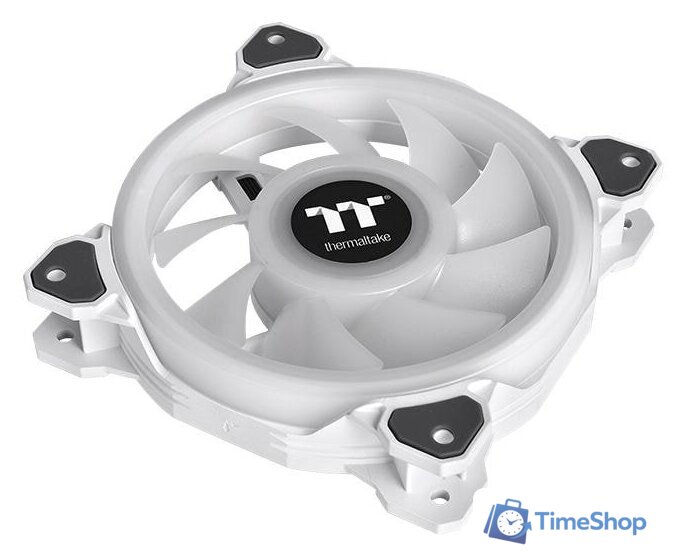 Комплект вентиляторов для корпуса Thermaltake Riing Quad 14 RGB TT Premium 3 Fan Pack CL-F101-PL14SW-A - Изображение №3 — Интернет-магазин Time-Shop