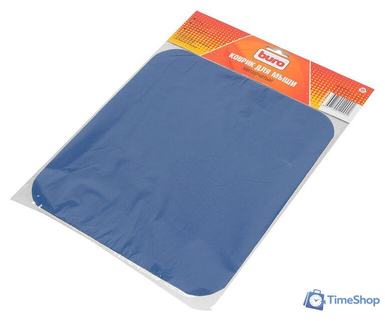 Коврик для мыши Buro BU-CLOTH/blue матерчатый - Изображение №2 — Интернет-магазин Time-Shop