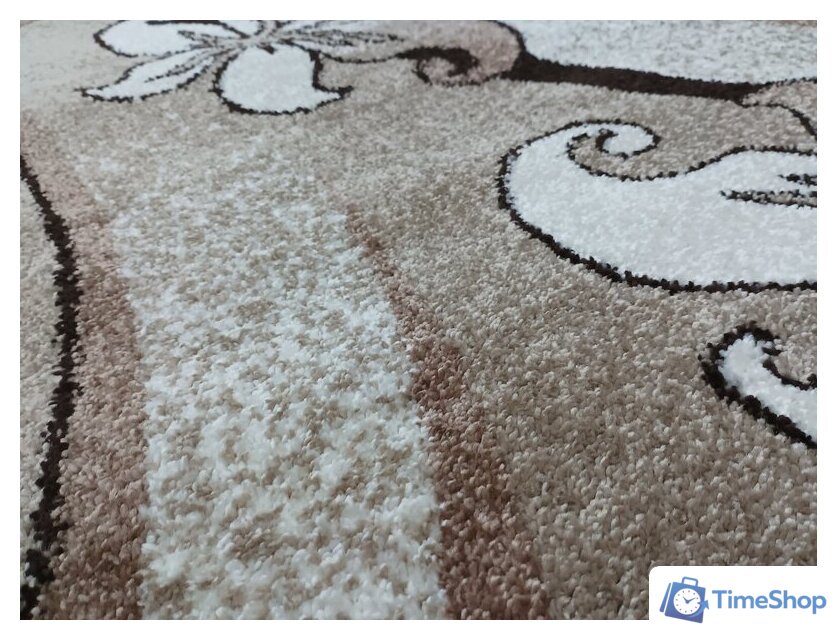 Ковер для жилой комнаты Витебские ковры Эспрессо овал f1673z7o (3x5) - Изображение №4 — Интернет-магазин Time-Shop