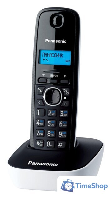 Радиотелефон Panasonic KX-TG1611RUW - Изображение №1 — Интернет-магазин Time-Shop