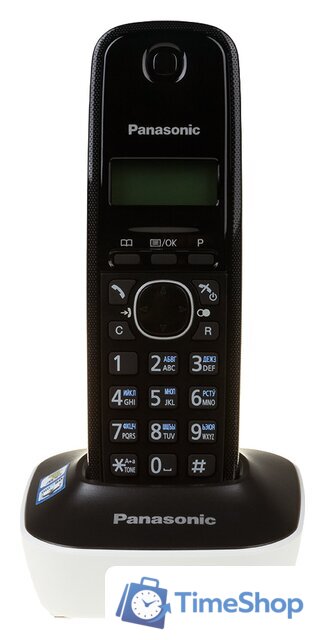 Радиотелефон Panasonic KX-TG1611RUW - Изображение №2 — Интернет-магазин Time-Shop