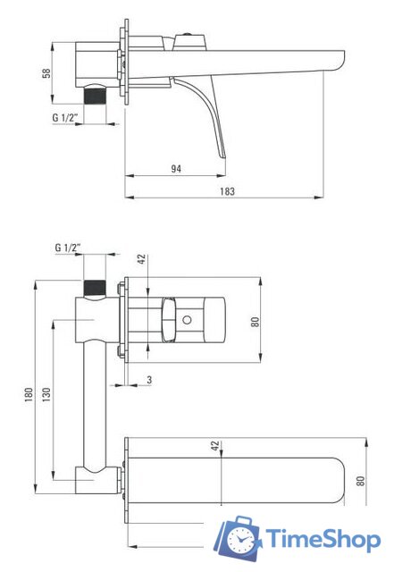 Смеситель Deante Hiacynt BQH N54L - Изображение №2 — Интернет-магазин Time-Shop
