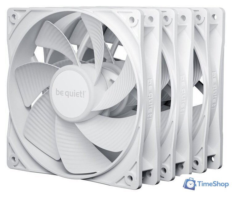 Комплект вентиляторов для корпуса be quiet! Pure Wings 3 120mm PWM Reverse BL136 - Изображение №1 — Интернет-магазин Time-Shop