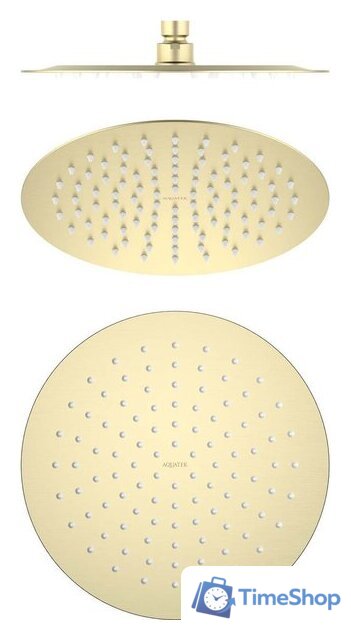 Верхний душ Aquatek AQ2073BG (золото) - Изображение №2 — Интернет-магазин Time-Shop
