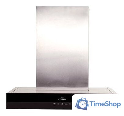 Кухонная вытяжка Elikor Агат 60Н-1000-Е4Д (нержавеющая сталь/черный) (917482) - Изображение №1 — Интернет-магазин Time-Shop