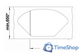 Кухонная мойка Blanco Delta II 525867 - Изображение №3 — Интернет-магазин Time-Shop