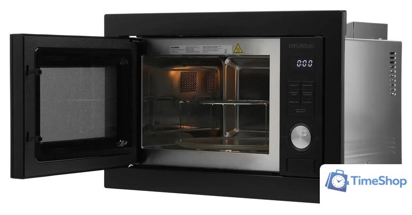 Микроволновая печь Hyundai HBW 2544 BG (черный) - Изображение №5 — Интернет-магазин Time-Shop