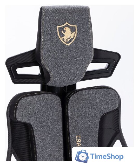 Игровое (геймерское) кресло CACTUS CS-CHR-DUO-GYBK (серый/черный) - Изображение №15 — Интернет-магазин Time-Shop