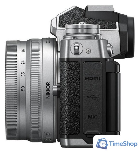 Беззеркальный фотоаппарат Nikon Z fc Kit 16-50mm (черный/серебристый) - Изображение №8 — Интернет-магазин Time-Shop