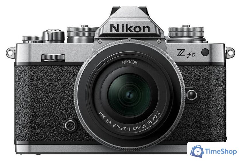 Беззеркальный фотоаппарат Nikon Z fc Kit 16-50mm (черный/серебристый) - Изображение №1 — Интернет-магазин Time-Shop