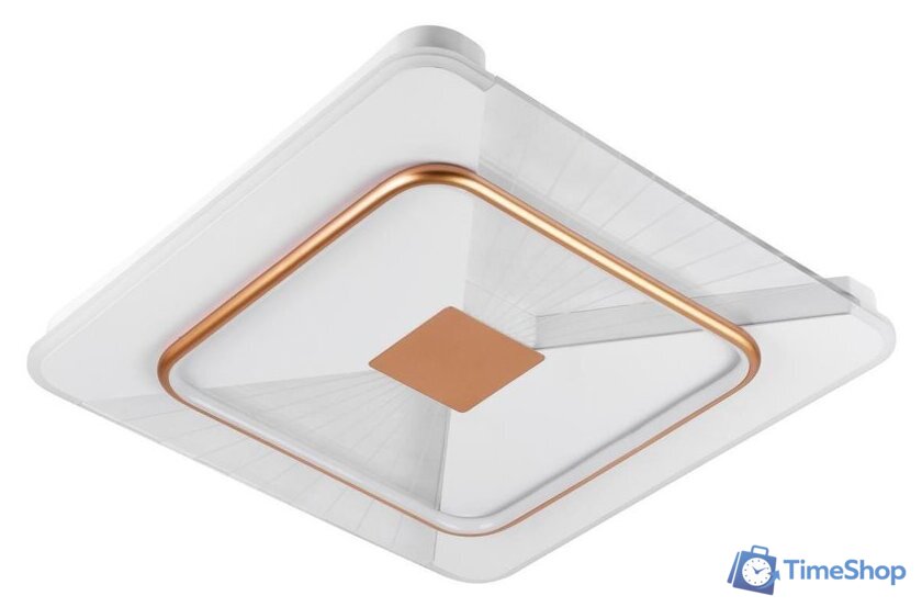 Припотолочная люстра LED4U L1024-500 WH-GD - Изображение №1 — Интернет-магазин Time-Shop