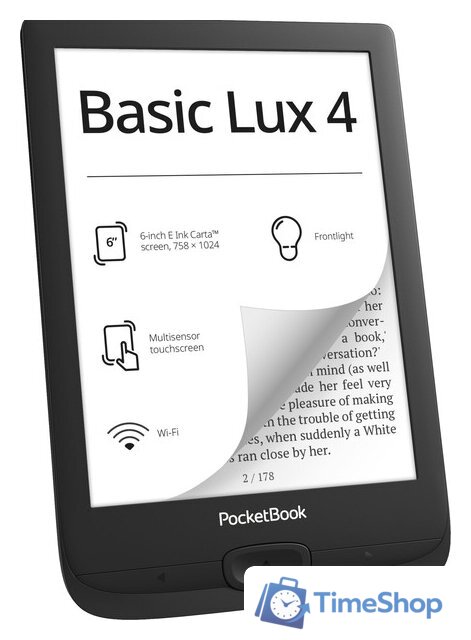 Электронная книга PocketBook 618 Basic Lux 4 - Изображение №3 — Интернет-магазин Time-Shop