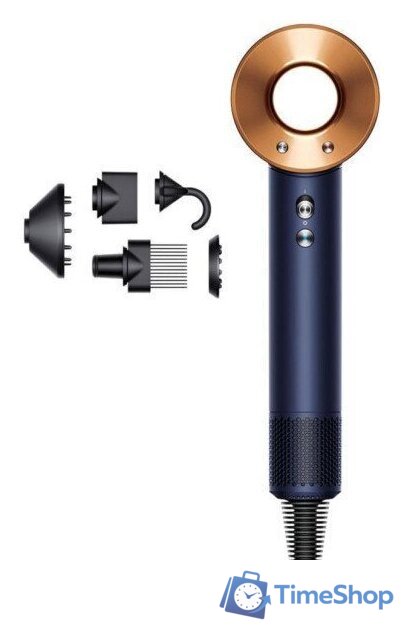Фен Dyson HD07 Supersonic 113312-01 (евровилка, берлинская лазурь/медный) - Изображение №1 — Интернет-магазин Time-Shop