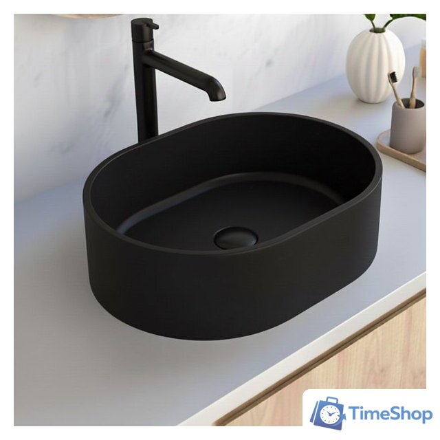 Умывальник Lauter Oliva 21O486DB (Deep Black) - Изображение №7 — Интернет-магазин Time-Shop