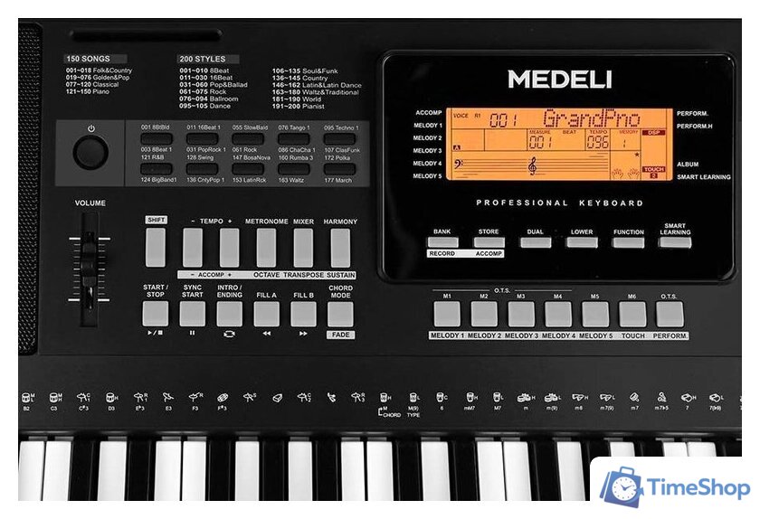 Синтезатор Medeli A300 - Изображение №5 — Интернет-магазин Time-Shop