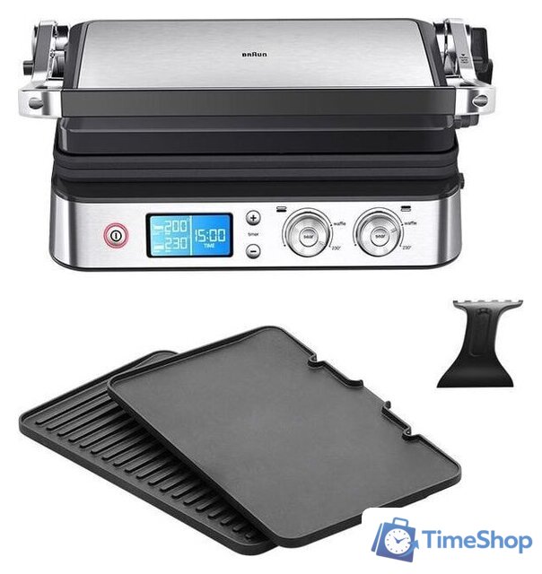 Электрогриль Braun MultiGrill 9 CG9040 - Изображение №1 — Интернет-магазин Time-Shop