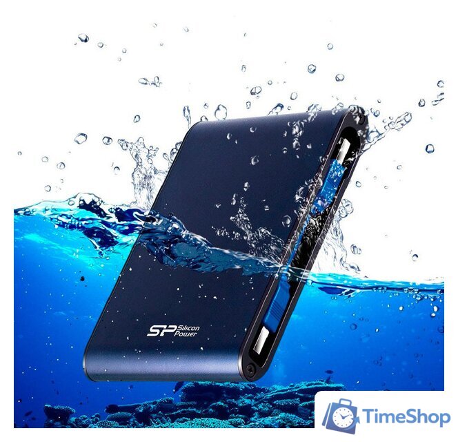 Внешний накопитель Silicon-Power Armor A80 2TB (SP020TBPHDA80S3B) - Изображение №3 — Интернет-магазин Time-Shop