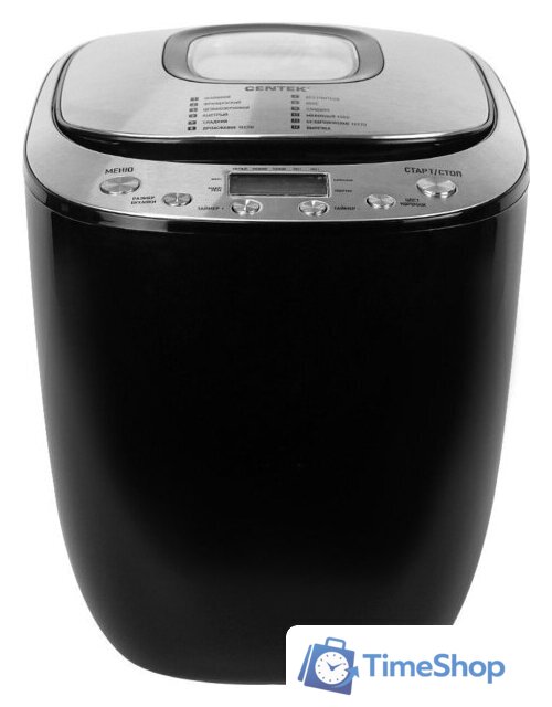Хлебопечка CENTEK CT-1418 (черный) - Изображение №1 — Интернет-магазин Time-Shop