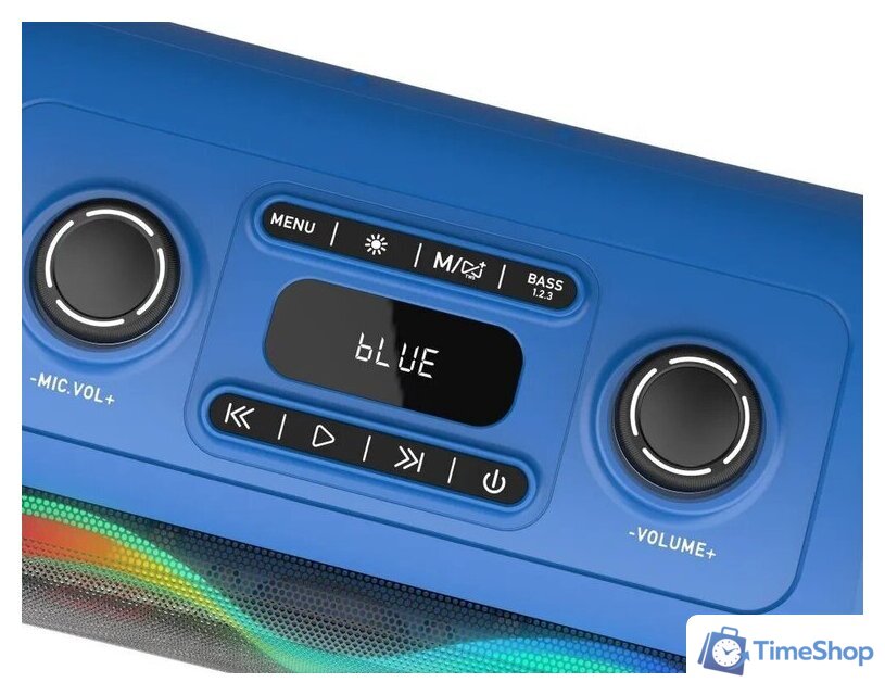 Беспроводная колонка URZUS Infinity (синий) - Изображение №3 — Интернет-магазин Time-Shop