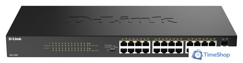 Неуправляемый коммутатор D-Link DGS-1026P/A1A - Изображение №1 — Интернет-магазин Time-Shop