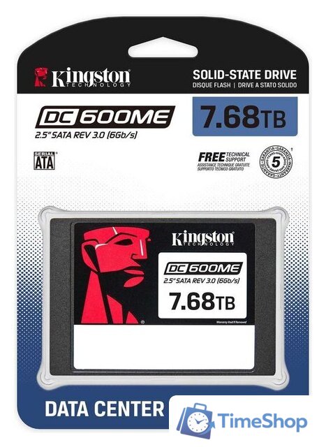 SSD Kingston DC600ME 7.68TB SEDC600ME/7680G - Изображение №3 — Интернет-магазин Time-Shop