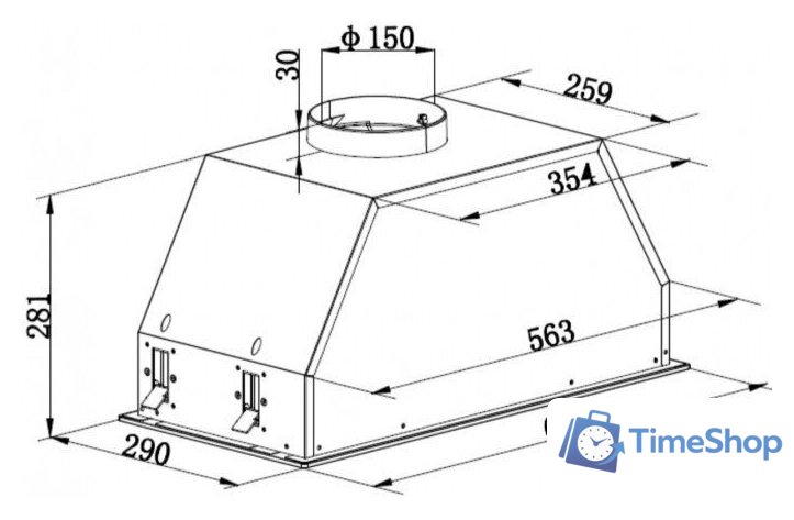 Кухонная вытяжка Schaub Lorenz SLD EL6027 - Изображение №8 — Интернет-магазин Time-Shop