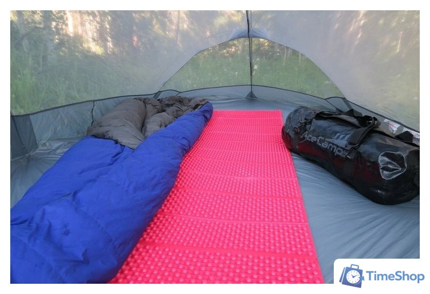 Классический коврик AceCamp 3941 (черный/красный) - Изображение №2 — Интернет-магазин Time-Shop