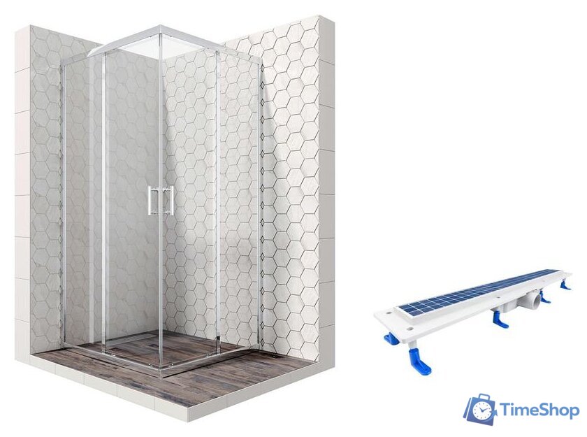 Душевой уголок Ambassador Set 14011103-ST12 - Изображение №1 — Интернет-магазин Time-Shop