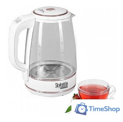 Электрический чайник Redmond (Редмонд) SkyKettle RK-G203S - Изображение №2 — Интернет-магазин Time-Shop