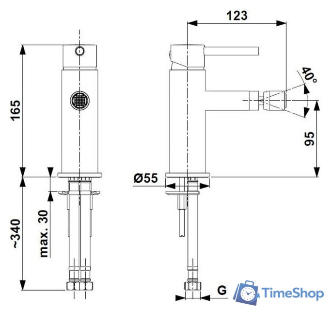 Смеситель Armatura Kfa Moza 503701534 - Изображение №2 — Интернет-магазин Time-Shop