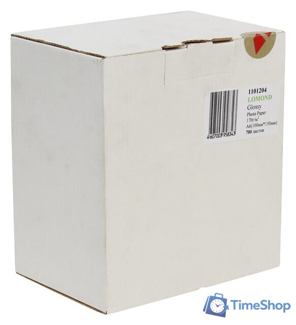 Фотобумага Lomond глянцевая односторонняя 10х15 170г/м2 700л (1101204) - Изображение №1 — Интернет-магазин Time-Shop