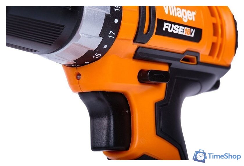 Дрель-шуруповерт Villager Fuse VLN 3220 056361 (без АКБ) - Изображение №10 — Интернет-магазин Time-Shop