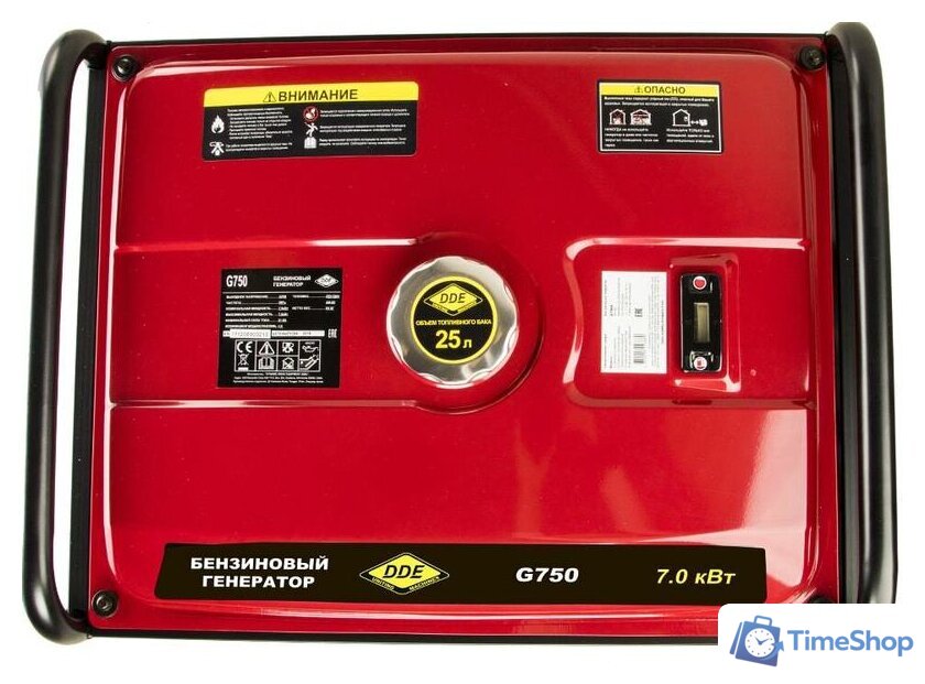 Бензиновый генератор DDE G750 - Изображение №4 — Интернет-магазин Time-Shop