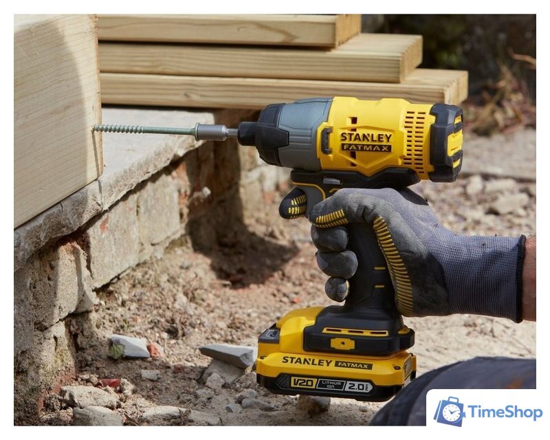  Stanley SFMCK465D2S (шуруповерт, винтоверт, 2 АКБ, сумка) - Изображение №7 — Интернет-магазин Time-Shop