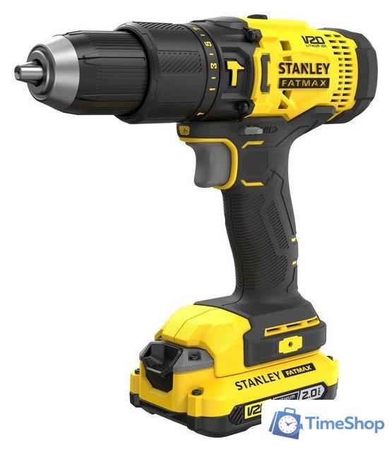  Stanley SFMCK465D2S (шуруповерт, винтоверт, 2 АКБ, сумка) - Изображение №2 — Интернет-магазин Time-Shop