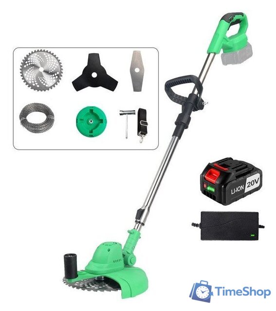 Триммер Zitrek GreenCut 20V 082-2008 (с 1-им АКБ) - Изображение №1 — Интернет-магазин Time-Shop