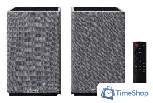 Полочная акустика Lenco SPB-240BKGY - Изображение №1 — Интернет-магазин Time-Shop