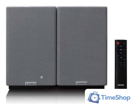 Полочная акустика Lenco SPB-240BKGY - Изображение №2 — Интернет-магазин Time-Shop