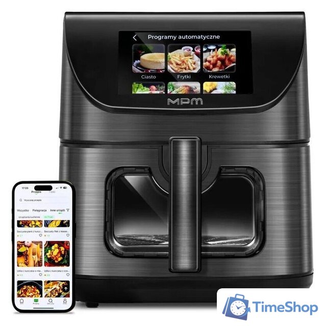 Аэрогриль (аэрофритюрница) MPM MFR-14M/WIFI - Изображение №2 — Интернет-магазин Time-Shop